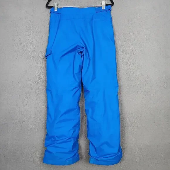 Columbia Ice Slope II Snow Pants Youth Large Blue Insulated Ski Winter Nylon - Picture 2 of 16